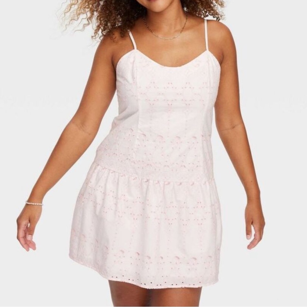 Roller Rabbit Light Pink Eyelet Sundress